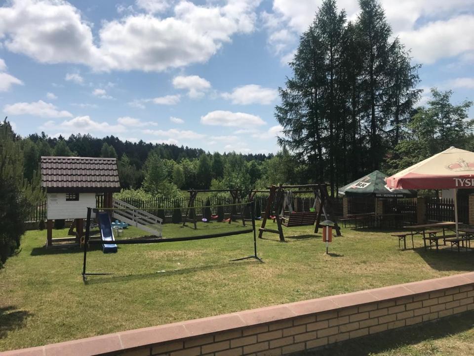 "Rowerowa Przystan" Turystyka Wiejska Nad Jeziorem Serwy W Sercu Puszczy Sucha Rzeczka 外观 照片