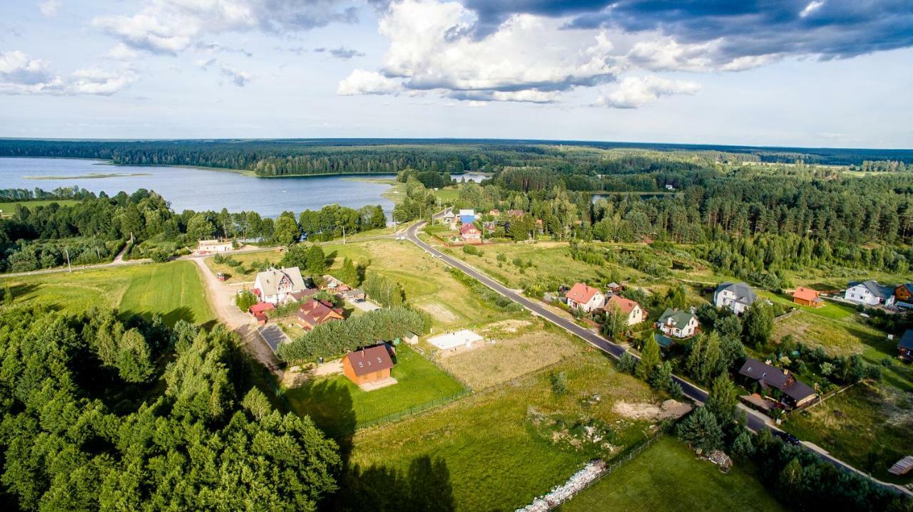"Rowerowa Przystan" Turystyka Wiejska Nad Jeziorem Serwy W Sercu Puszczy Sucha Rzeczka 外观 照片
