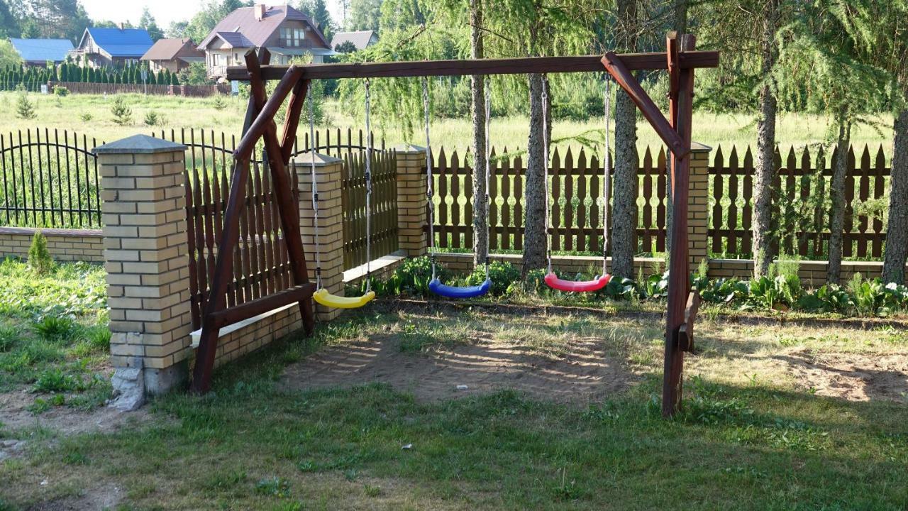 "Rowerowa Przystan" Turystyka Wiejska Nad Jeziorem Serwy W Sercu Puszczy Sucha Rzeczka 外观 照片