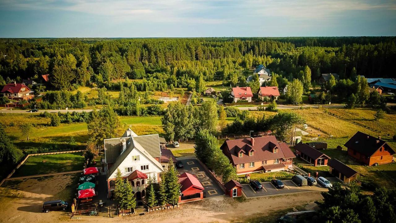 "Rowerowa Przystan" Turystyka Wiejska Nad Jeziorem Serwy W Sercu Puszczy Sucha Rzeczka 外观 照片
